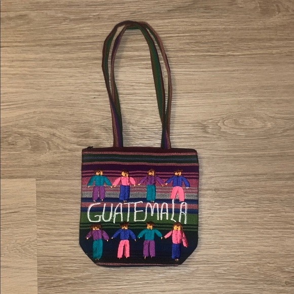Guatemala Handbags - Colorful Handwoven Tote Bag